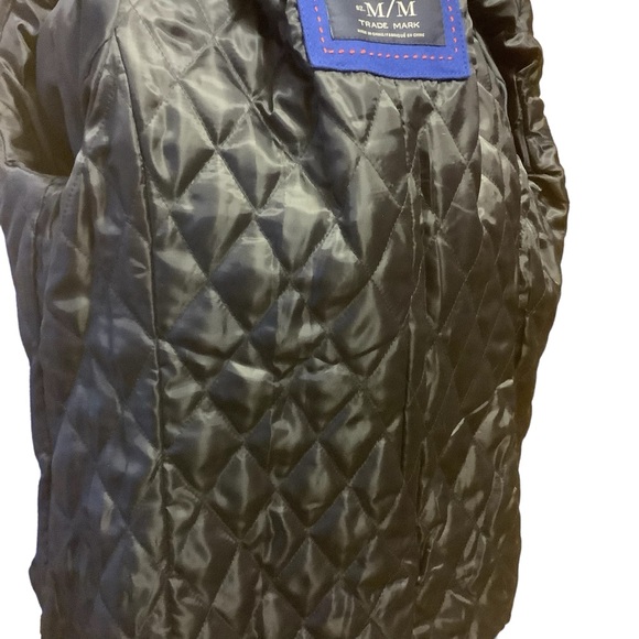 AMERICAN EAGLE BLUE WOOL BLEND DOUBLE BREASTED PEA COAT/ NWT/ Size M - Picture 10 of 15